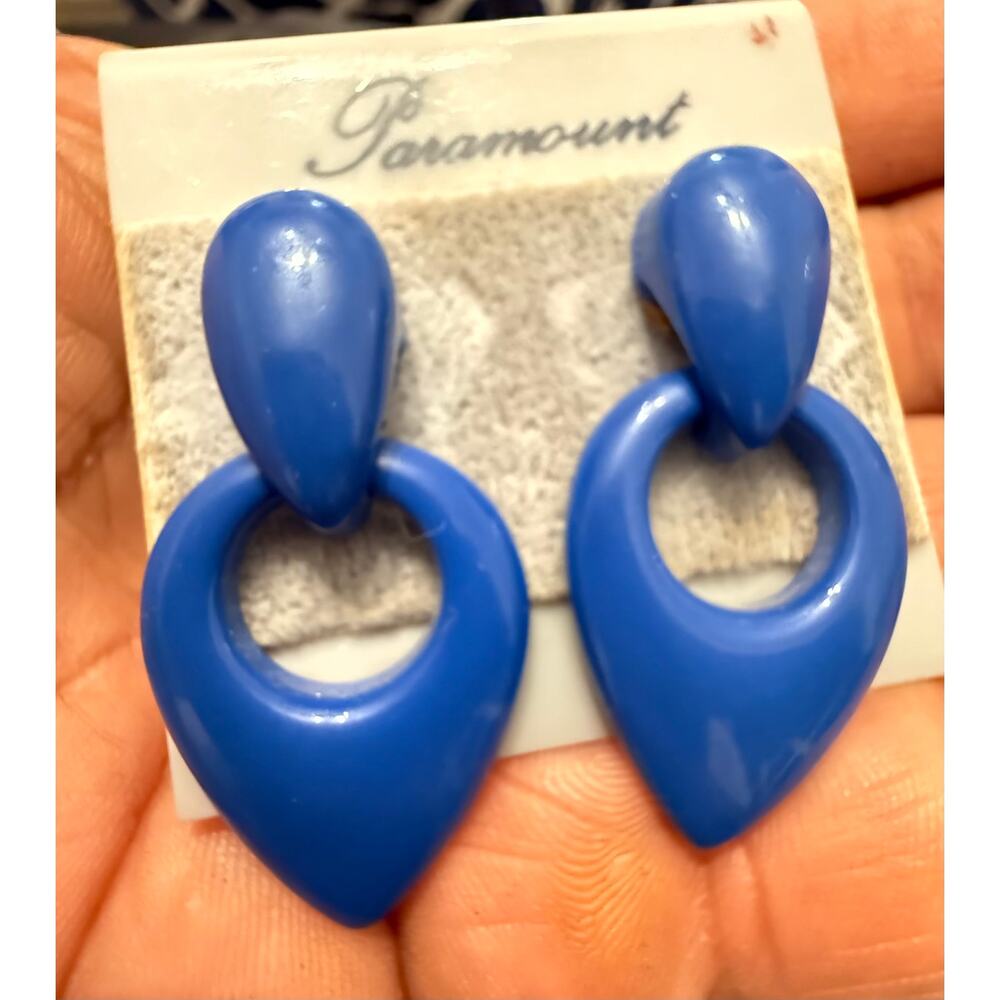 Vintage post earrings circa 1980